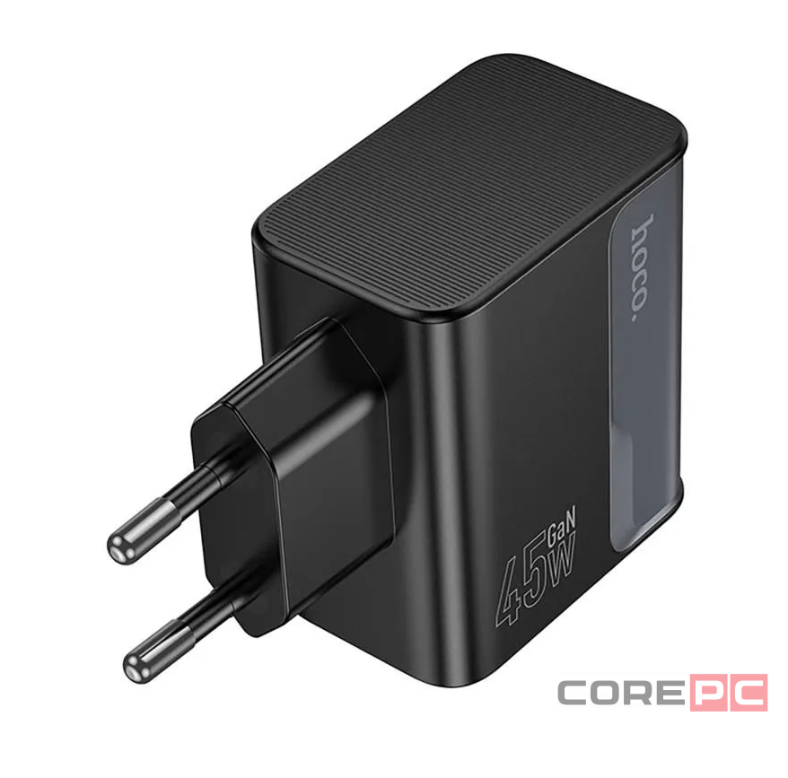 Сетевое зар. устр. Hoco CS74A 1USB/1C 20W QC3.0 черное