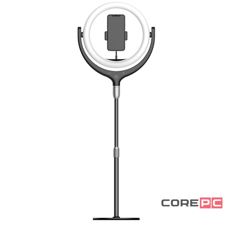 Светодиодная кольцевая лампа (плоская) для селфи Remax RL-LT13 черная