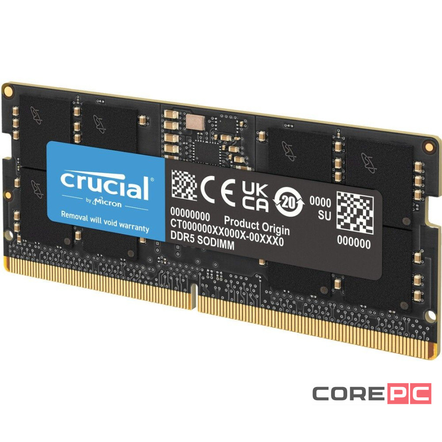 Оперативная память 8 Gb 5600 MHz CRUCIAL (CT8G56C46S5)