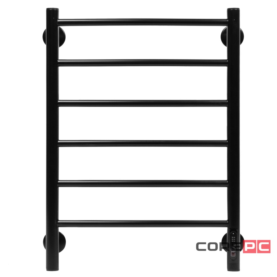 Полотенцесушитель Royal Thermo Classic black П6 450х650 электро (new встроен. диммер)