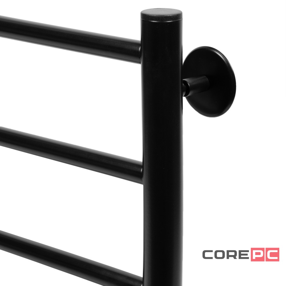 Полотенцесушитель Royal Thermo Classic black П6 450х650 электро (new встроен. диммер)