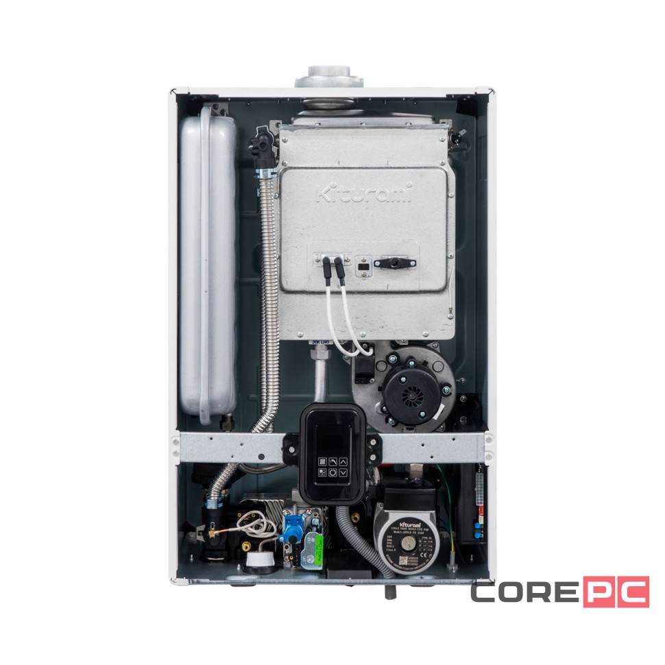 Котел газовый KITURAMI World Alpha S-15 настенный, 2 конт., закр.кам.сгор., нерж.