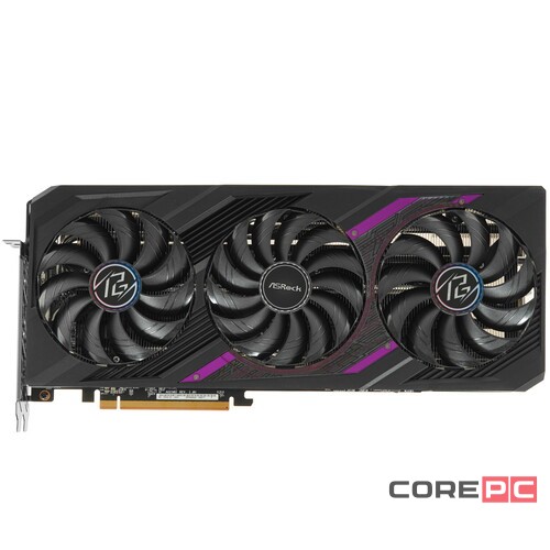 Видеокарта ASRock (RX7700XT PG 12GO) Radeon RX 7700 XT 12GB Phantom Gaming OC