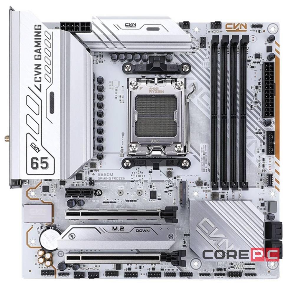 Материнская плата Colorful CVN B650M GAMING FROZEN V14 White