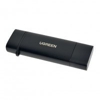 Картридер Ugreen CM4803/USB-C/USB-A серый