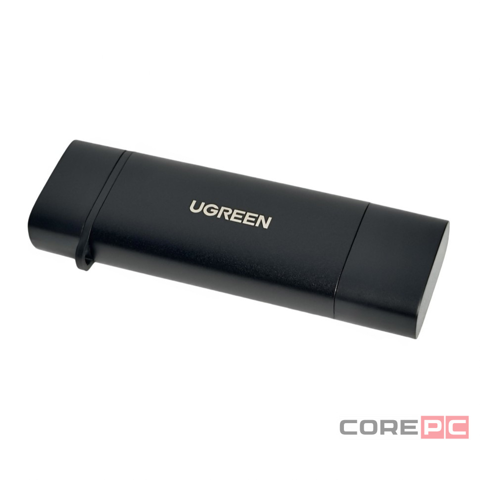 Картридер Ugreen CM4803/USB-C/USB-A серый