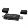 Картридер Ugreen CM4803/USB-C/USB-A серый