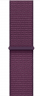 Apple Watch Series 10 42mm Rose Gold Aluminum Case with Plum Sport Loop