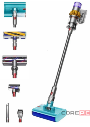 Пылесос Dyson V15s Detect Absolute Submarine (SV47) (Yellow/Nickel) (448799-01)