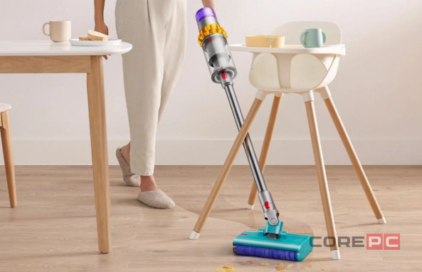 Пылесос Dyson V15s Detect Absolute Submarine (SV47) (Yellow/Nickel) (448799-01)