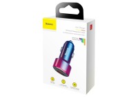 Автомобильное заряд. устр. Baseus 1USB/1C 45W CCMLC20C-09 перламутровое