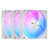 Комплект вентиляторов для корпуса Ocypus Delta F12 WH ARGB LED 3 in 1 White (Delta-F12-WH3AM00X-GL)