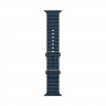 Apple Watch Ultra 2 49 mm Titanium Case Blue Ocean Band (One Size)