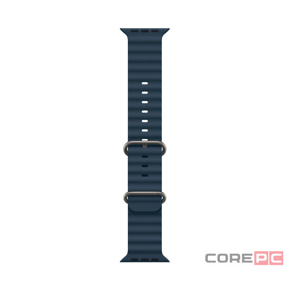 Apple Watch Ultra 2 49 mm Titanium Case Blue Ocean Band (One Size)