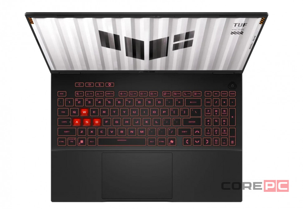 Asus TUF Gaming F16 FA608UM-RV096 (Grey) / Ryzen 7 260 / 16Gb / 1Tb SSD / RTX 5060 8Gb / no / 16" 1920x1200 IPS 165Hz / DOS / 2,2