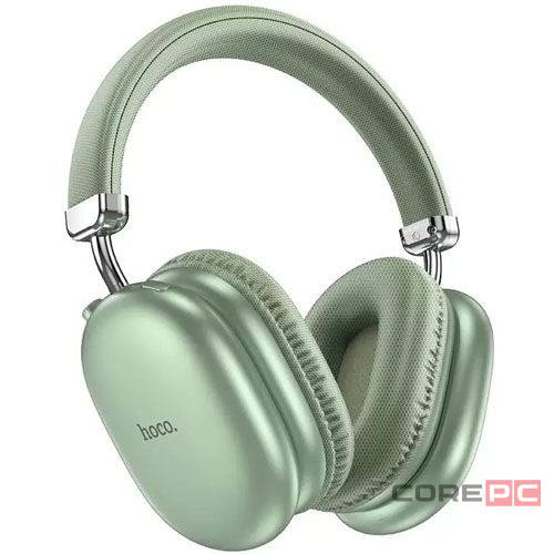 Беспроводные Bluetooth-наушники Hoco W35 Air Light V5.3/45ч (зелёный)