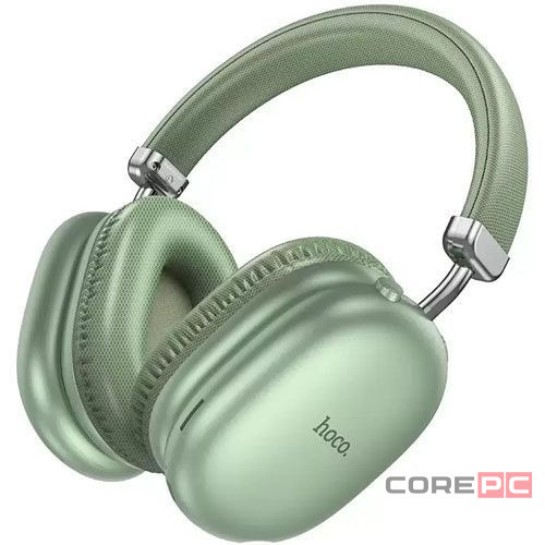 Беспроводные Bluetooth-наушники Hoco W35 Air Light V5.3/45ч (зелёный)