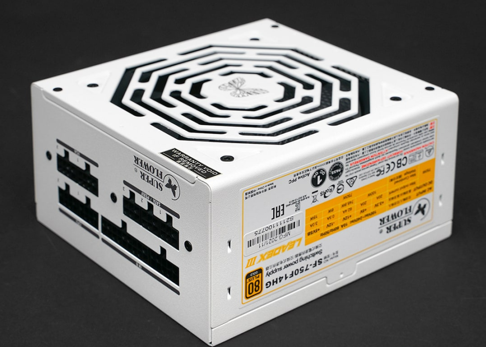 Блок питания Super Flower 750W LEADEX III Gold White SF-750F14HG