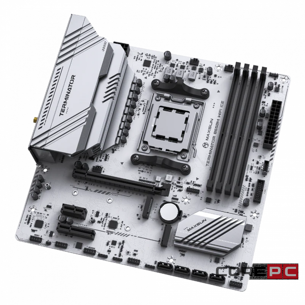 Материнская плата MaxSun MS-Terminator B650M WIFI ICE (6940709661109)