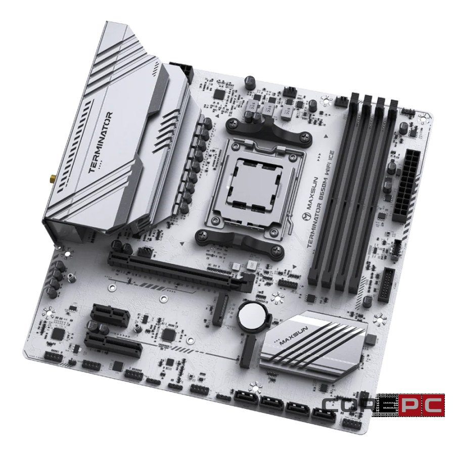 Материнская плата MaxSun MS-Terminator B650M WIFI ICE (6940709661109)
