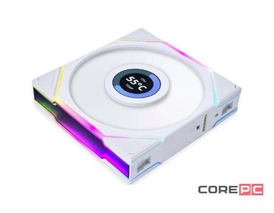 Комплект вентиляторов для корпуса Lian Li UNI FAN TL LCD 120 ARGB White (G99.12TLLCD3W.R0)