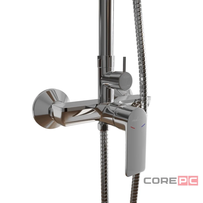 Душевая система MIXLINE 35к МЛ2426(ML2426) лейка 1 позиция +лейка тропический душ, хром