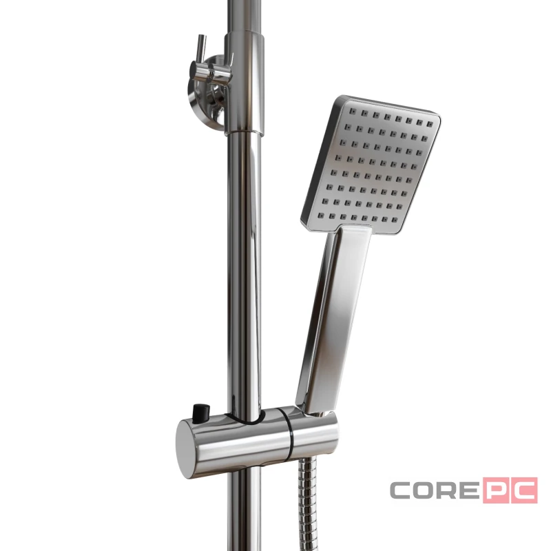 Душевая система MIXLINE 35к МЛ2426(ML2426) лейка 1 позиция +лейка тропический душ, хром