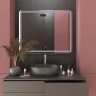 Зеркало MIXLINE Альдо 1000х800 (ШВ) сенсорный выключатель, светодиодная подсветка