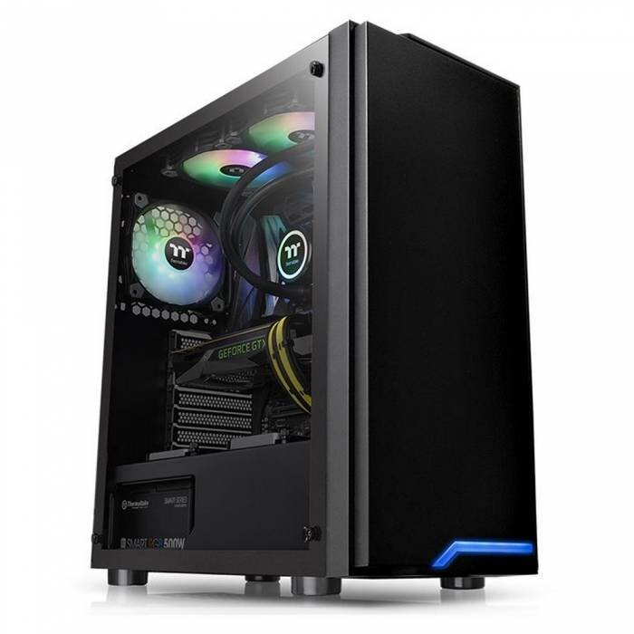 Компьютерный корпус Thermaltake H100 TG Black CA-1L4-00M1WN-02