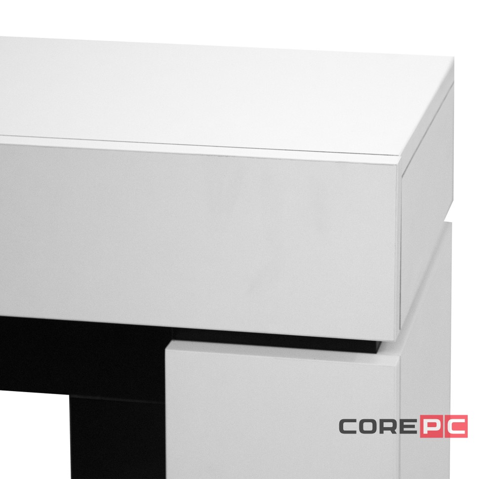 Каминокомплект: Очаг Electrolux EFP/P-4220LS, портал Moderno 42/40/36, белый, р/в