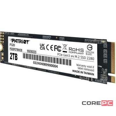 Твердотельный накопитель Patriot 2000 Gb P320 (P320P2TBM28)
