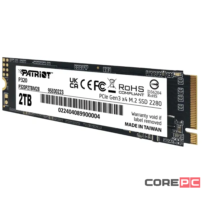 Твердотельный накопитель Patriot 2000 Gb P320 (P320P2TBM28)