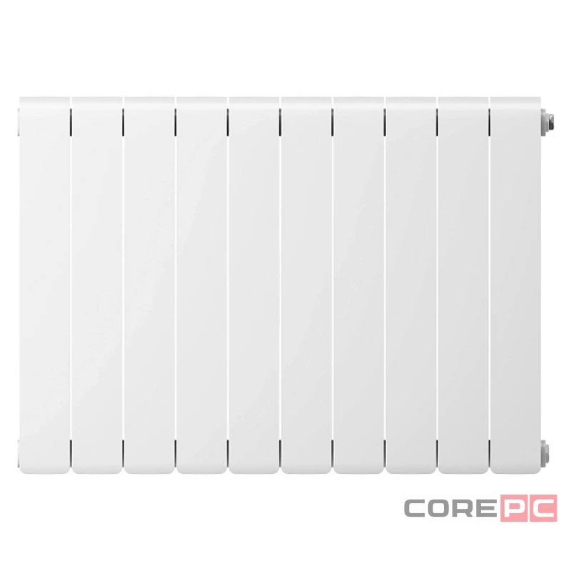 Радиатор биметаллический ROYAL THERMO Eclipse Белый 500х90 10 секций