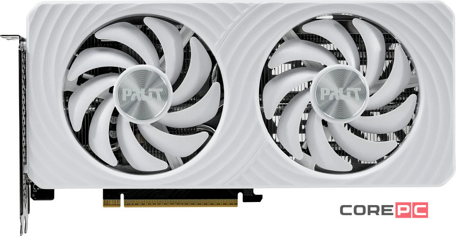 Видеокарта Palit (NE7506TU19P1-GB2062M) GeForce RTX 5060 Ti 8GB WHITE OC