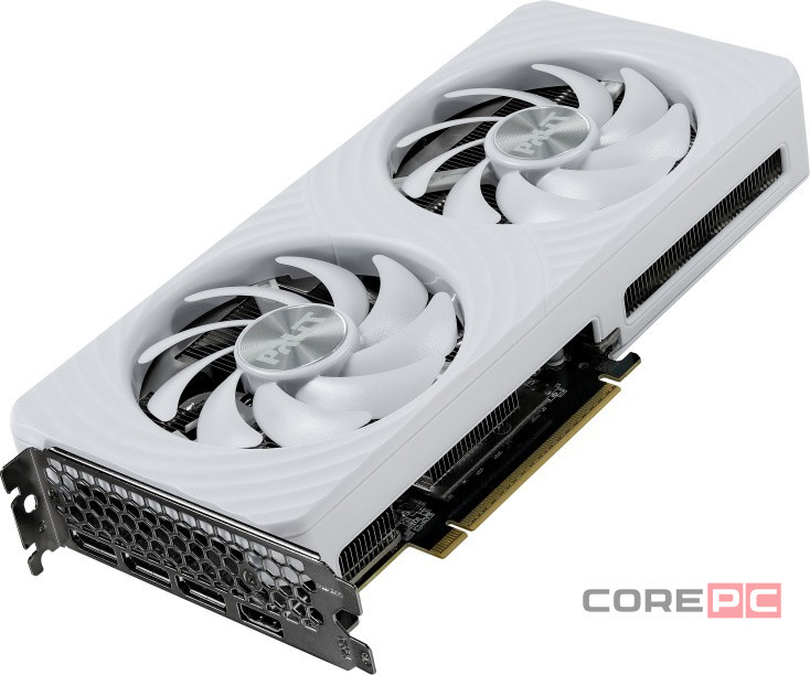 Видеокарта Palit (NE7506TU19P1-GB2062M) GeForce RTX 5060 Ti 8GB WHITE OC