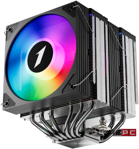 Кулер для процессора 1STPLAYER CRYO CY12L-D ARGB Black (CY12L-D-BK)