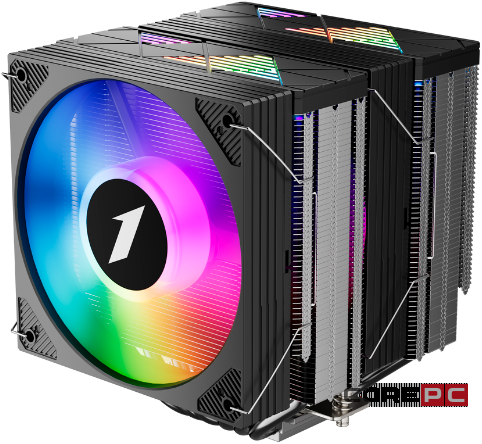 Кулер для процессора 1STPLAYER CRYO CY12L-D ARGB Black (CY12L-D-BK)