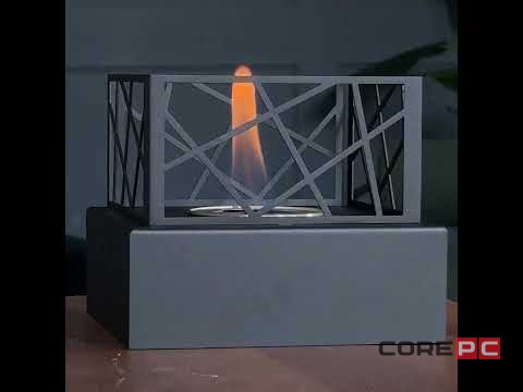 Биокамин Firelight BFP-T185BFB Bonfire Black-video