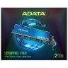 Твердотельный накопитель ADATA 2000 Gb LEGEND 700 ALEG-700-2TCS