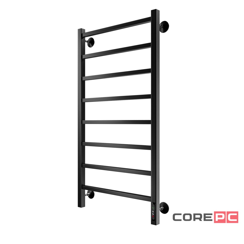 Полотенцесушитель Royal Thermo Axel П8 500х1000 электро (встроен. диммер) черный