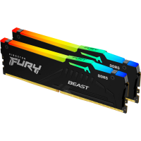 Оперативная память 32 Gb 6800 MHz Kingston FURY Beast RGB Black (KF568C34BBEAK2-32)