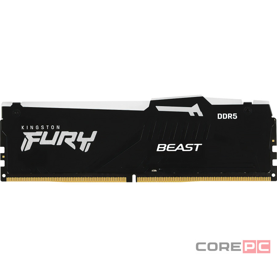 Оперативная память 32 Gb 6800 MHz Kingston FURY Beast RGB Black (KF568C34BBEAK2-32)