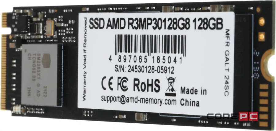 Твердотельный накопитель 128 Gb AMD Radeon R3 Series (R3MP30128G8)