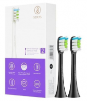 Насадки Xiaomi на зубную электрическую щетку 2шт (Черный)