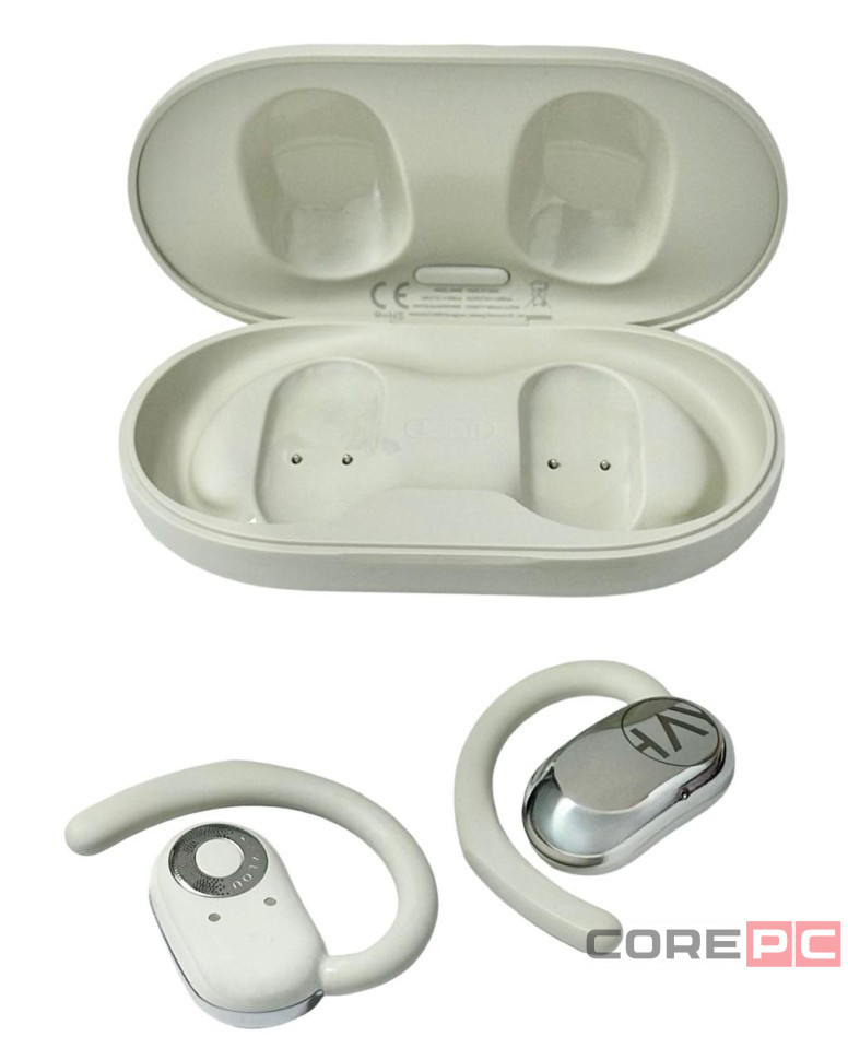 Беспроводные наушники Haylou Earhook I белые