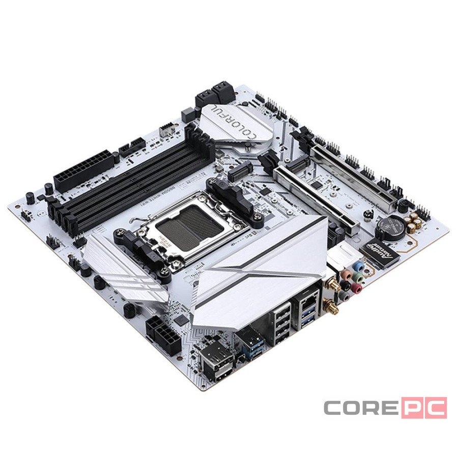 Материнская плата Colorful BATTLE-AX B650M-WHITE WIFI V14