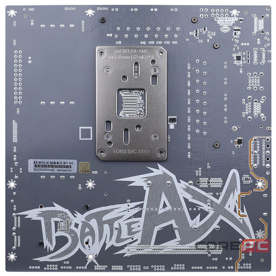 Материнская плата Colorful BATTLE-AX B650M-WHITE WIFI V14