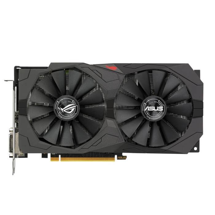 Видеокарта ASUS (ROG-STRIX-RX560-4G-V2-GAMING) Radeon RX560 4GB ROG STRIX GAMING D5 90YV0HV0-M0NA00