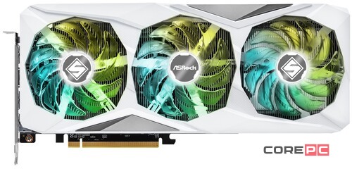 Видеокарта ASRock (RX7600XT SL 16GO) Radeon RX 7600 XT 16GB Steel Legend OC