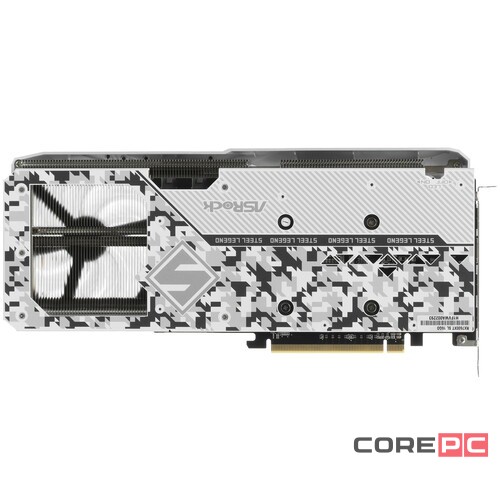 Видеокарта ASRock (RX7600XT SL 16GO) Radeon RX 7600 XT 16GB Steel Legend OC